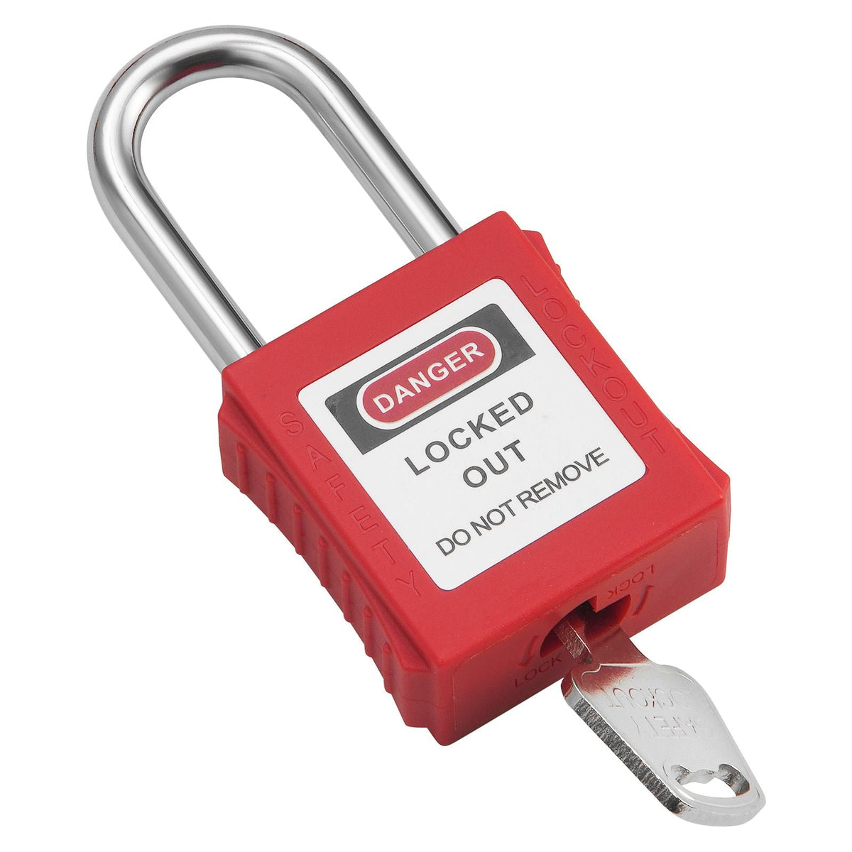Lockout Tagout Locks Set, 10 PCS Red Safety Lockout Padlocks, with 2 Keys Per Lock, OSHA Compliant Lockout Locks, Lock Out Tag Out Safety Padlocks for Electrical Lockout Tag Out Kits