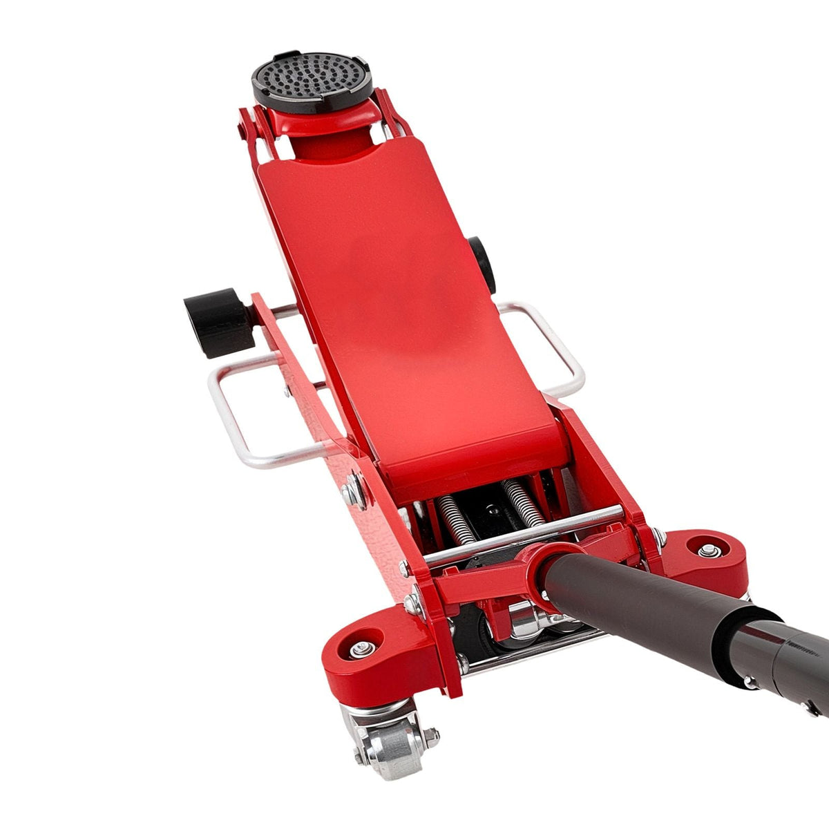 Low Profile Floor Jack, 3 Ton (6614 lbs) Capacity, Aluminum Racing Floor Jack with Dual Pistons Quick Lift Pump, Hydraulic Trolley Car Lift for Sports Car, SUV, Pickup, Lifting Range 3.3"-20.3"