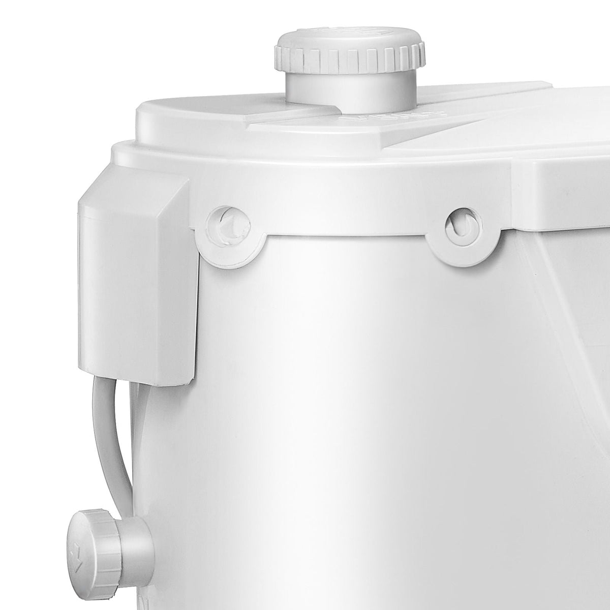 Macerator Pump, 500W, 29 GPM Flow, 26 ft/8 m Head, Macerator Sewerage Toilet Pump with 4 Water Inlets, Waste Water Disposal Upflush Machine for Toilet, Basement, Shower, Sink, Laundry, Bathtub