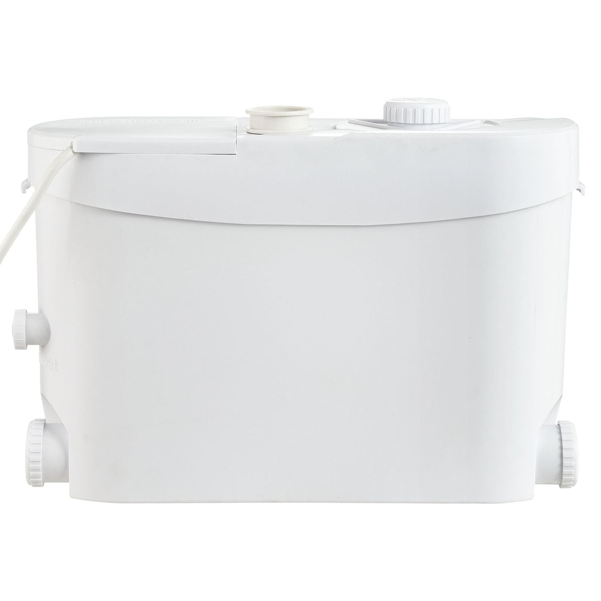 Macerator Pump, 700W, 9600 L/h Flow, 32.8 ft/10 m Head, Macerator Sewerage Sump Pump with 3 Water Inlets for Toilet, Basement, Kitchen, Sink, Shower, Bathtub Waste Water Disposal Upflush Machine