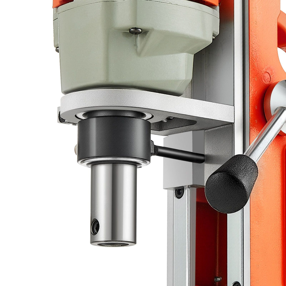 Magnetic Drill Press, 1200 W, 1.5 in Boring Diameter, 2248 lbf Power Mag Drill Press, 900 RPM Speed, with Weldon Shank, Efficient Cooling, for Metal Surface, Industrial and Home Improvement