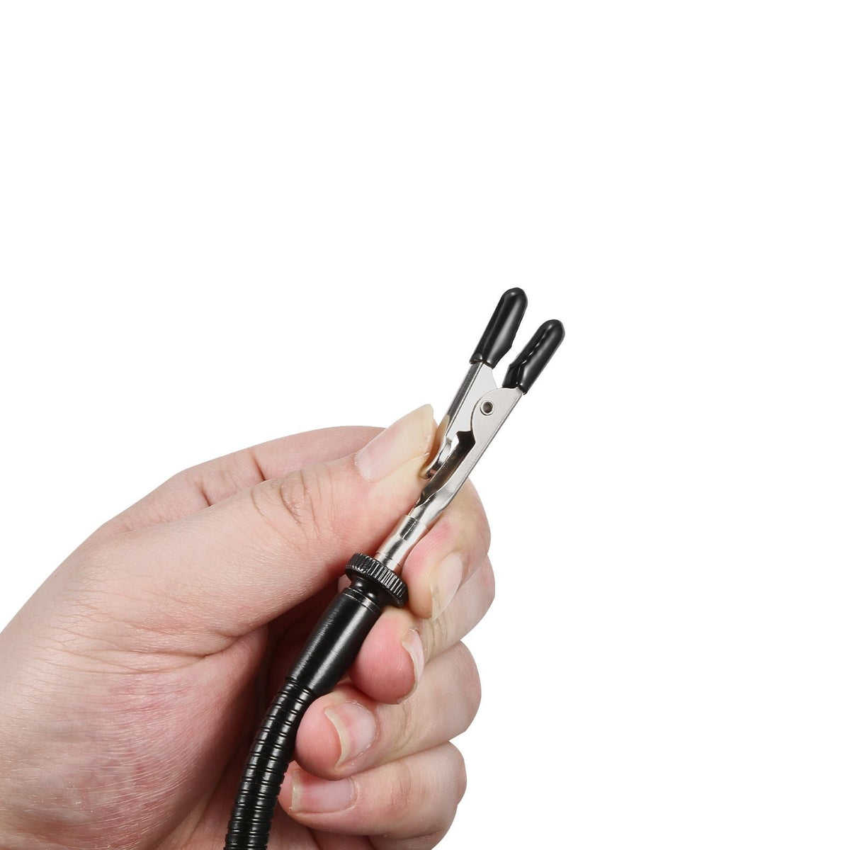 Magnetic Helping Hands Soldering Station, 4 Flexible Arms Third Hand Tool, with Alligator Clips & Non-Slip Heavy-Duty Steel Base, Soldering Helping Hands for Electronic Repair Craft Hobby DIY