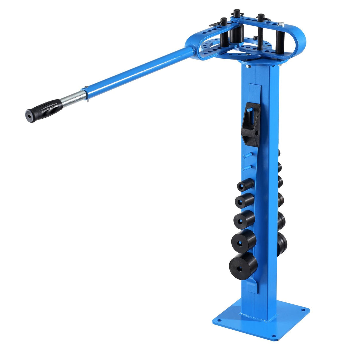 Manual Bending Machine with 14 Bending Dies, 200° Heavy-Duty Bending Tool for Copper Aluminum Iron Pipes, Ideal for HVAC Air Conditioning Refrigerator Auto Repair