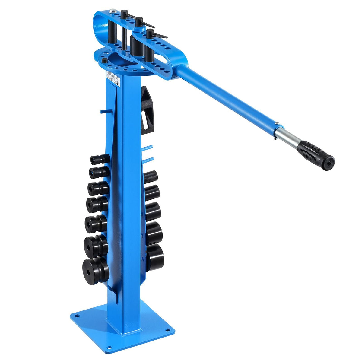Manual Bending Machine with 14 Bending Dies, 200° Heavy-Duty Bending Tool for Copper Aluminum Iron Pipes, Ideal for HVAC Air Conditioning Refrigerator Auto Repair