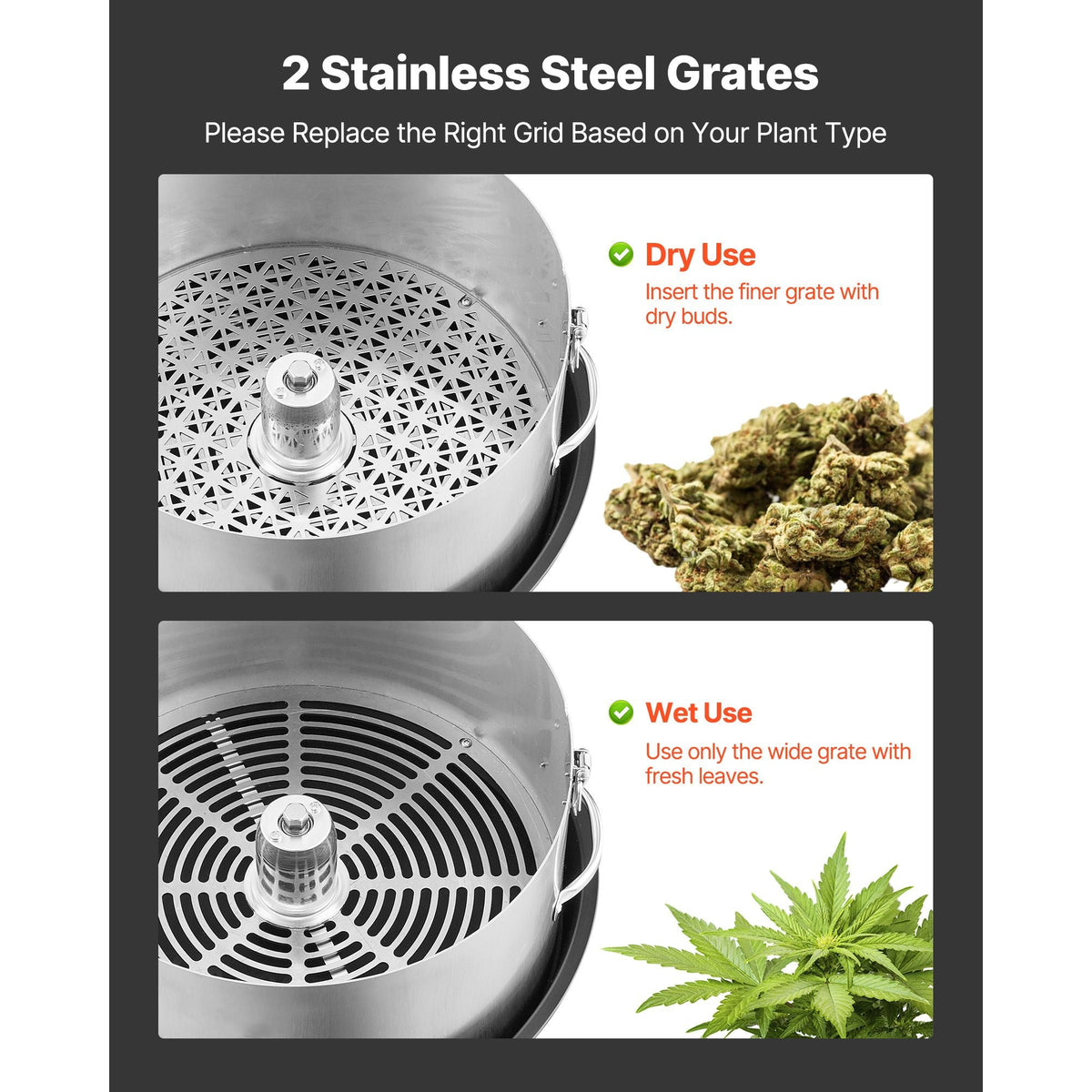 Manual Bud Leaf Trimmer, 12 in Reaper Bowl Bud Trimmer with Stainless Steel Blades, Visual Cutting , Wet & Dry Hydroponic Cutting Machine with Tray, Twisted Spin Cut for Plant Buds Flowers