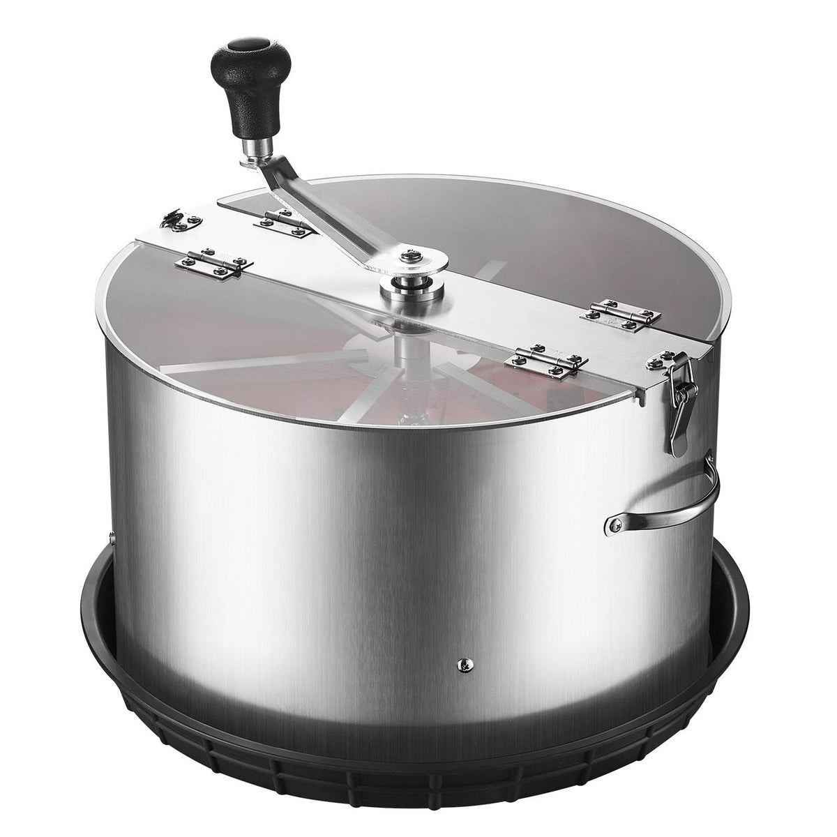 Manual Bud Leaf Trimmer, 16 in Reaper Bowl Bud Trimmer with Stainless Steel Blades, Visual Cutting, Wet & Dry Hydroponic Cutting Machine with Tray, Twisted Spin Cut for Plant Buds Flowers