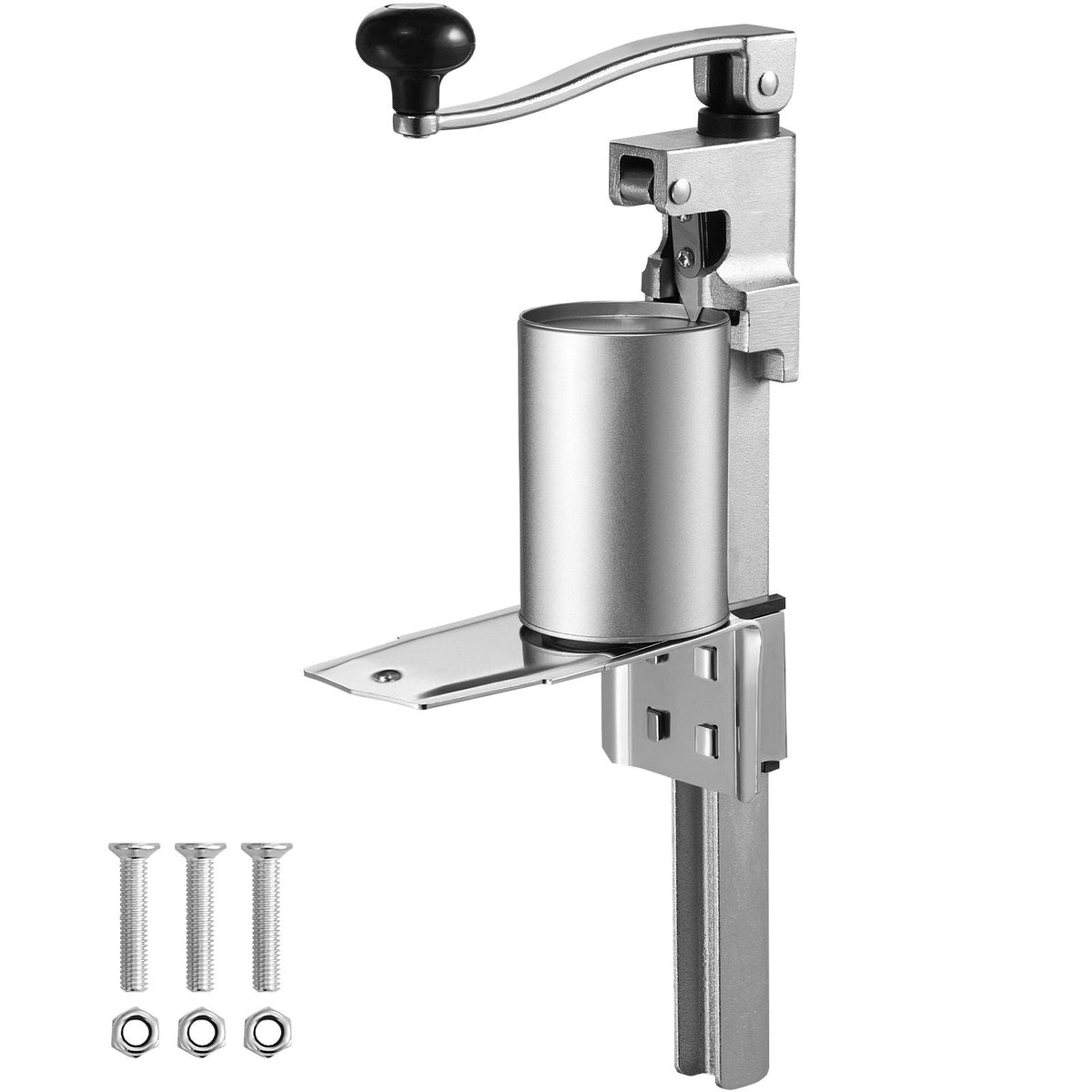 Manual Can Opener, Commercial Table Opener for Large Cans, Heavy Duty Can Opener with Base, Adjustable Height Industrial Jar Opener For Cans Up to 15.7" Tall, for Restaurant Hotel Home Bar
