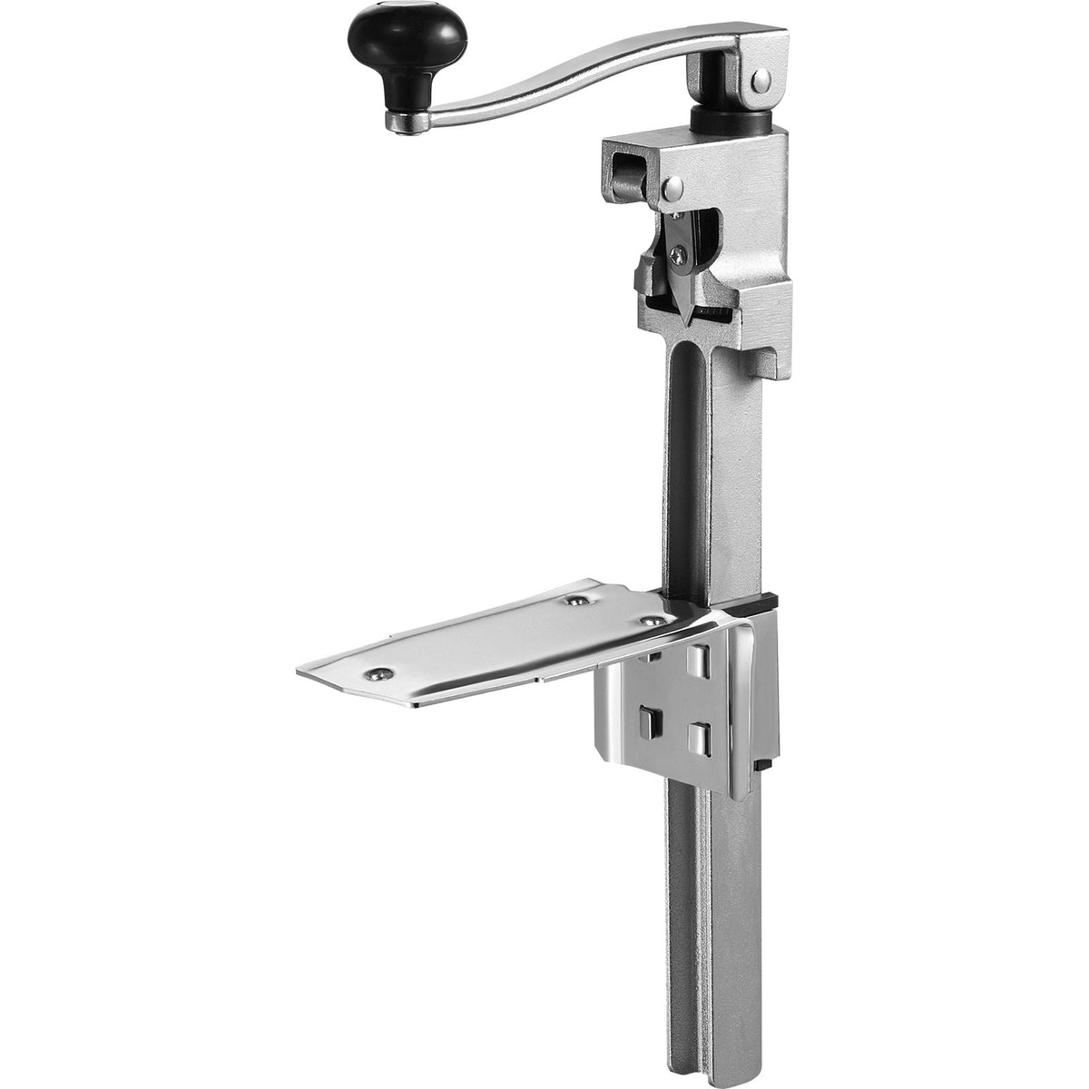 Manual Can Opener, Sturdy Tabletop Can Opener for Big Cans, Robust Can Opener with Stand, Height-Adjustable Professional Jar Opener, Suitable for Cans Up to 11.8" in Height, Ideal for Restaur