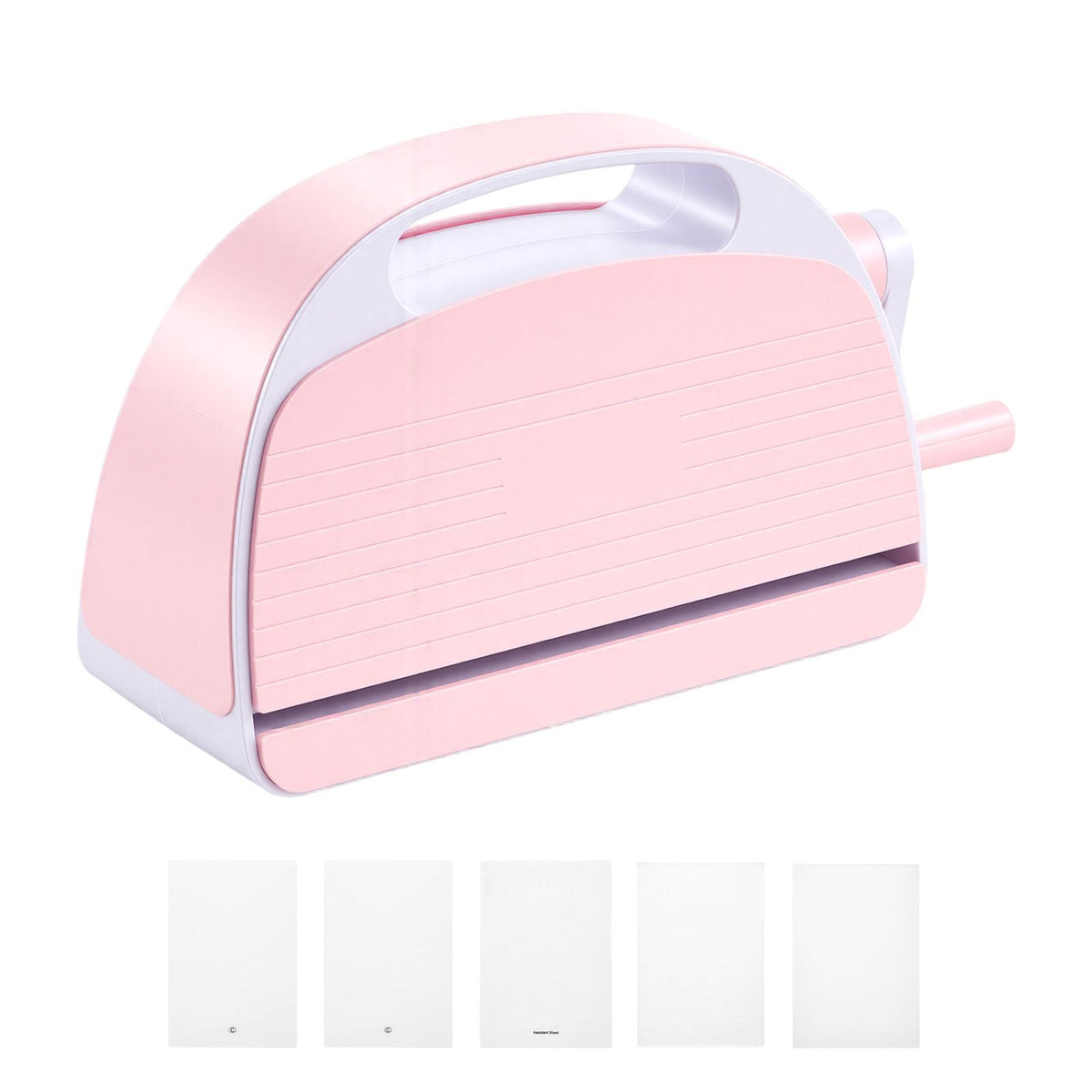 Manual Die Cutting and Embossing Machine, 9" Opening, Portable Die Cut Machine with Cutting Plates, Ergonomic Handle, Easy to Store, for Arts and Crafts, Scrapbooking, Card Making, Crafting