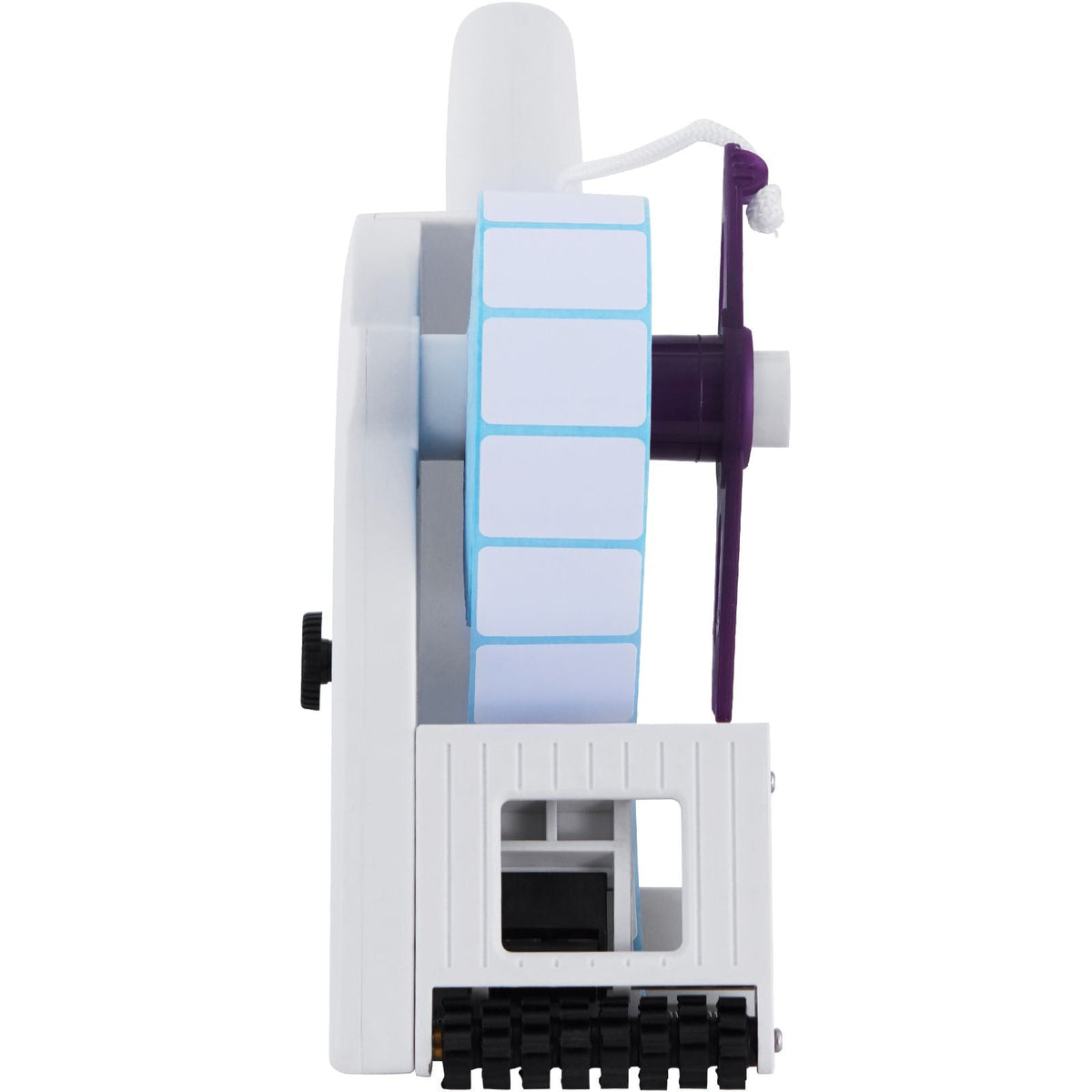 Manual Label Applicator, 0.59-2.17 inches Label Width, 0.79-2.36 inches Label Length, Portable Hand-Held Labeling Machine with Label Roll and TPR Roller for Round Bottles, Boxes, Fruits Labeling