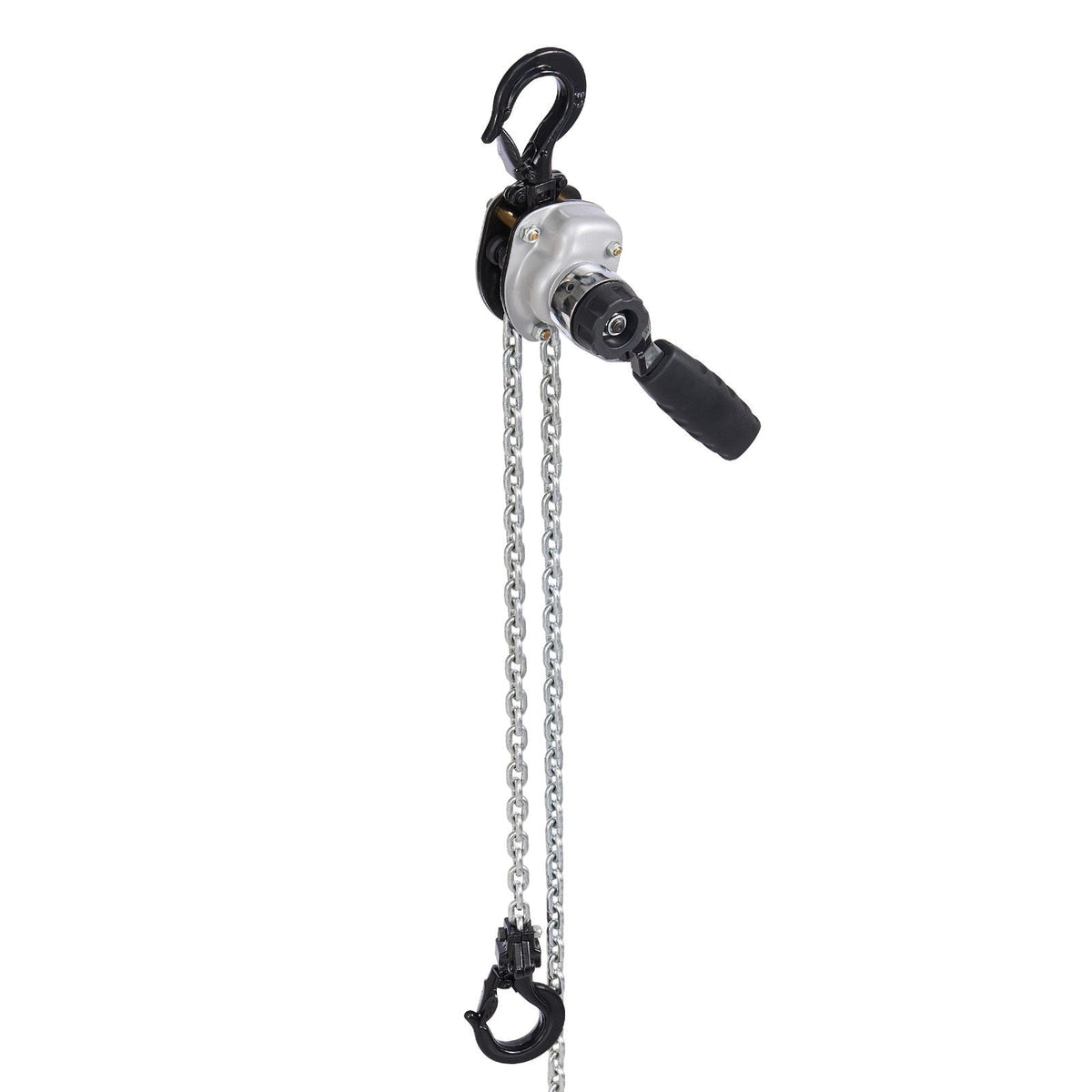 Manual Lever Chain Hoist, 1/2T 1100LBS Capacity Heavy Duty Come Along, 20FT Lift G80 Alloy Steel Chain With Dual Pawl Mechanical Brake,360°Rotating Hooks, for Warehouse Construction Garage