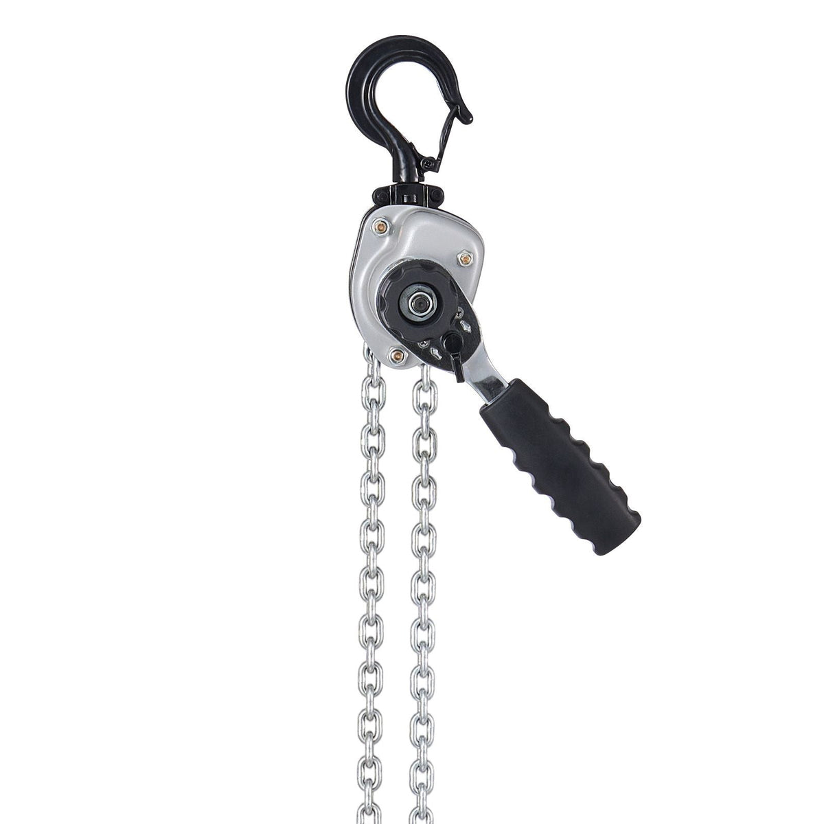 Manual Lever Chain Hoist, 1/2T 1100LBS Capacity Heavy Duty Come Along, 20FT Lift G80 Alloy Steel Chain With Dual Pawl Mechanical Brake,360°Rotating Hooks, for Warehouse Construction Garage