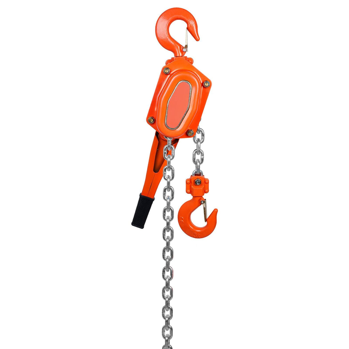 Manual Lever Chain Hoist, 3 Ton 6600 lbs Capacity 10 FT Come Along, G80 Galvanized Carbon Steel with Weston Double-Pawl Brake, Auto Chain Leading & 360° Rotation Hook, for Garage Factory Dock