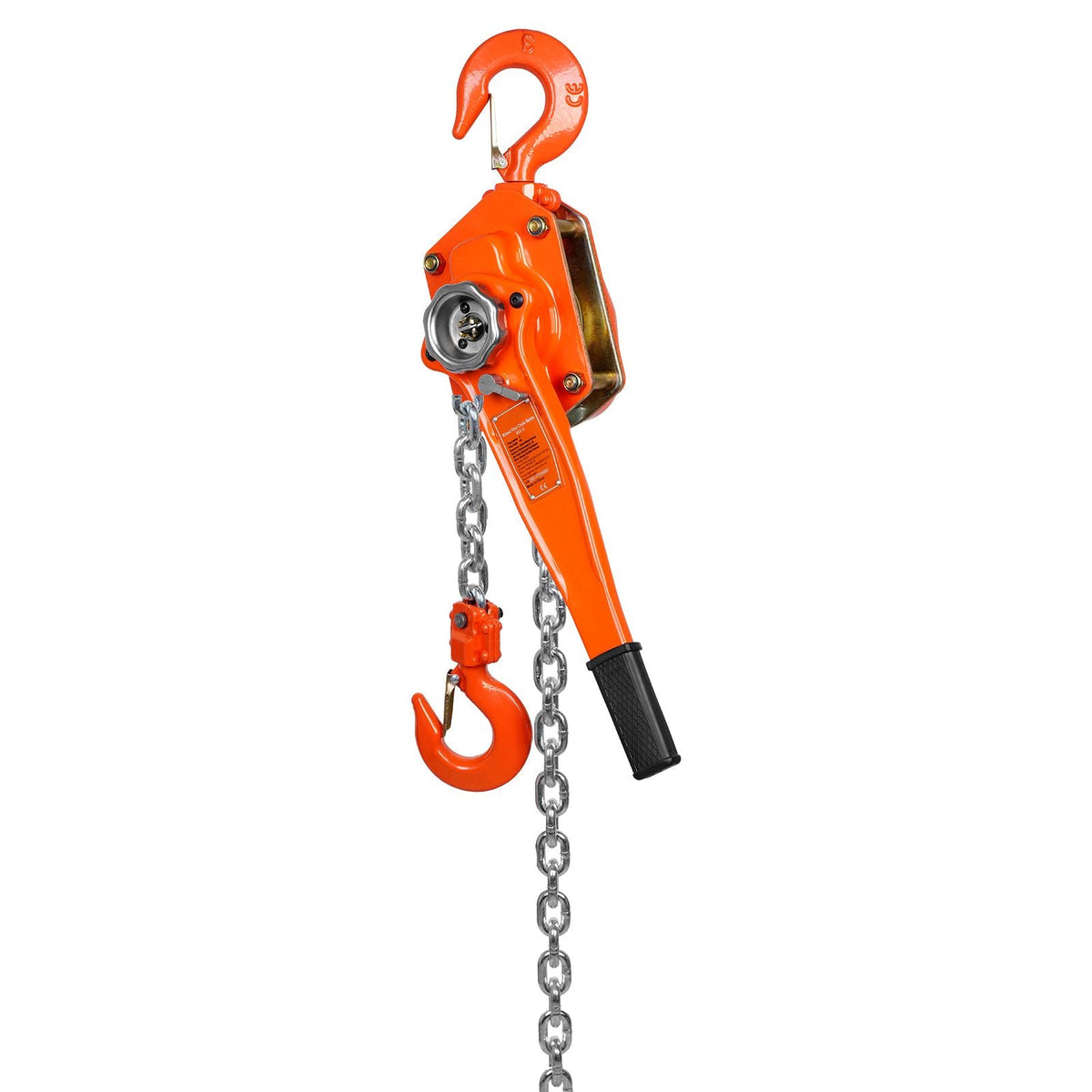 Manual Lever Chain Hoist, 3 Ton 6600 lbs Capacity 10 FT Come Along, G80 Galvanized Carbon Steel with Weston Double-Pawl Brake, Auto Chain Leading & 360° Rotation Hook, for Garage Factory Dock