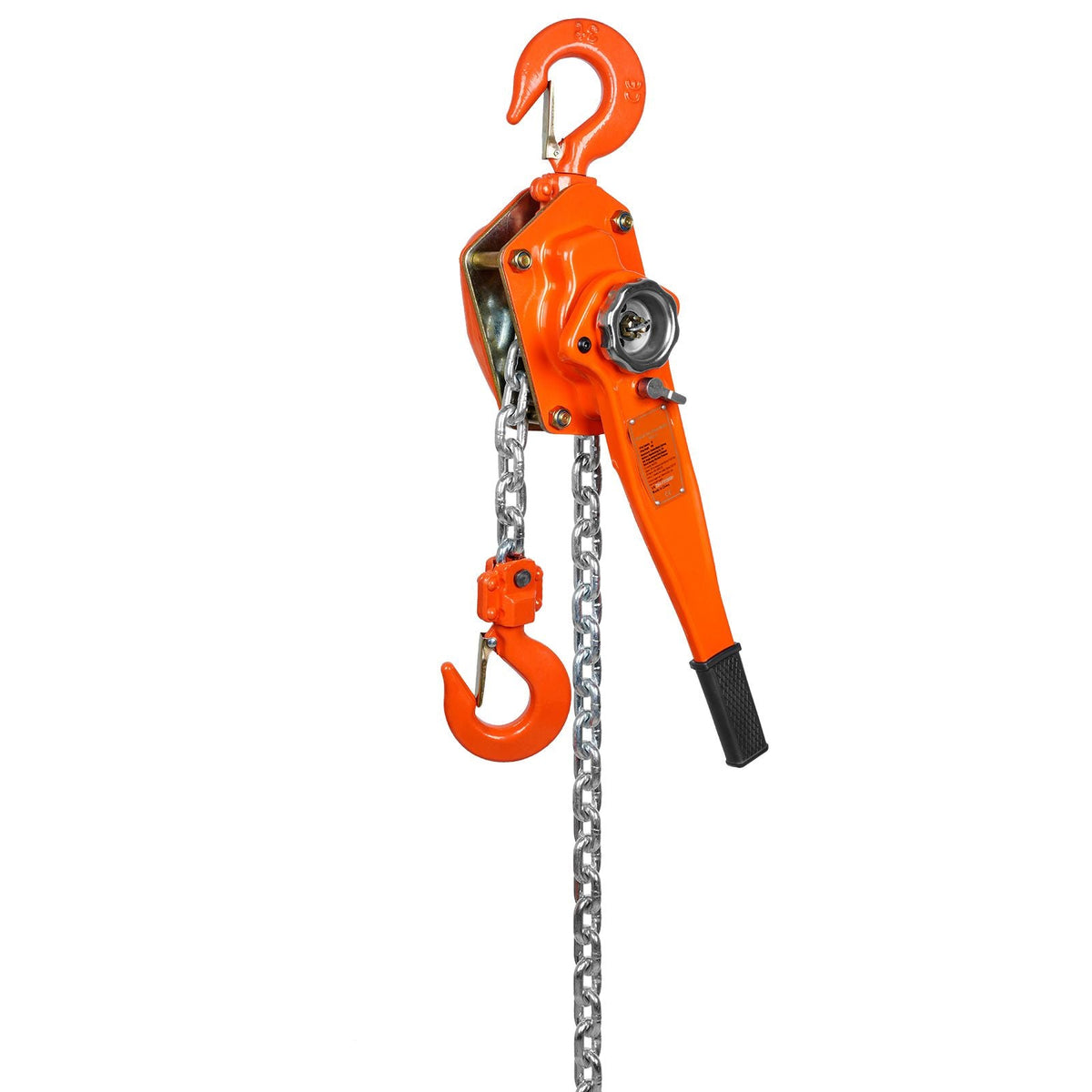 Manual Lever Chain Hoist, 3 Ton 6600 lbs Capacity 10 FT Come Along, G80 Galvanized Carbon Steel with Weston Double-Pawl Brake, Auto Chain Leading & 360° Rotation Hook, for Garage Factory Dock