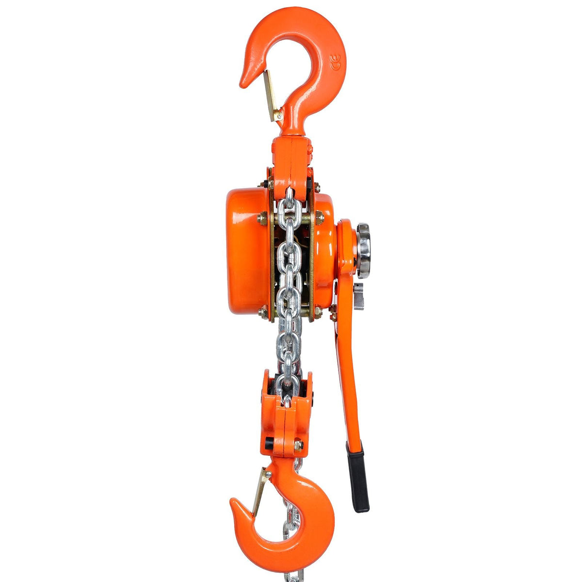 Manual Lever Chain Hoist, 6 Ton 13200 lbs Capacity 10 FT Come Along, G80 Galvanized Carbon Steel with Weston Double-Pawl Brake, Auto Chain Leading & 360° Rotation Hook, for Garage Factory Dock