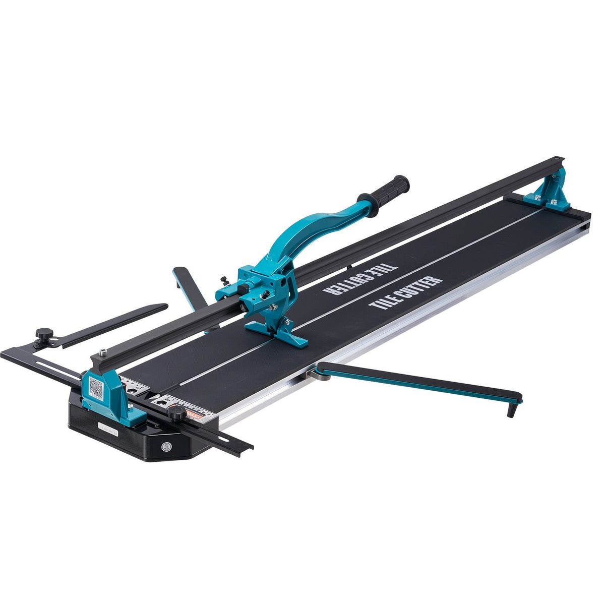 Manual Tile Cutter, 48 inch, Porcelain Ceramic Tile Cutter with Tungsten Carbide Cutting Wheel, Infrared Positioning, Anti-Skid Feet, Durable Rails for professional installers or beginners