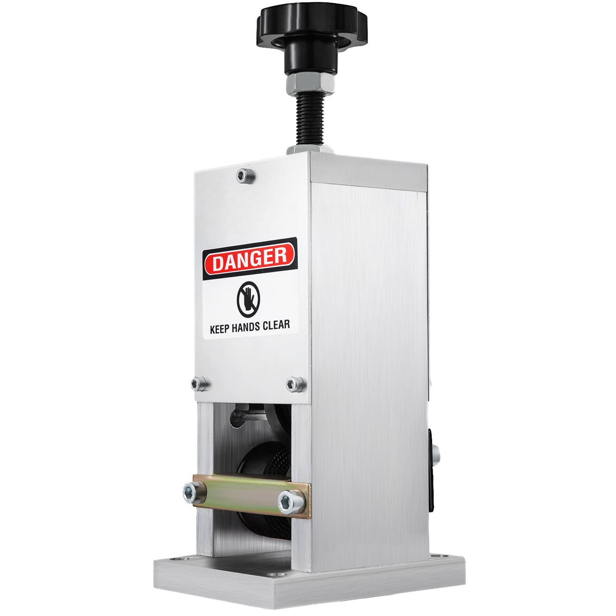 Manual Wire Stripping Machine 0.06-0.98 inches, Wire Stripper Machine with Hand Crank Portable, Wire Stripping Tool Aluminum Construction,for Scrap Copper Recycling