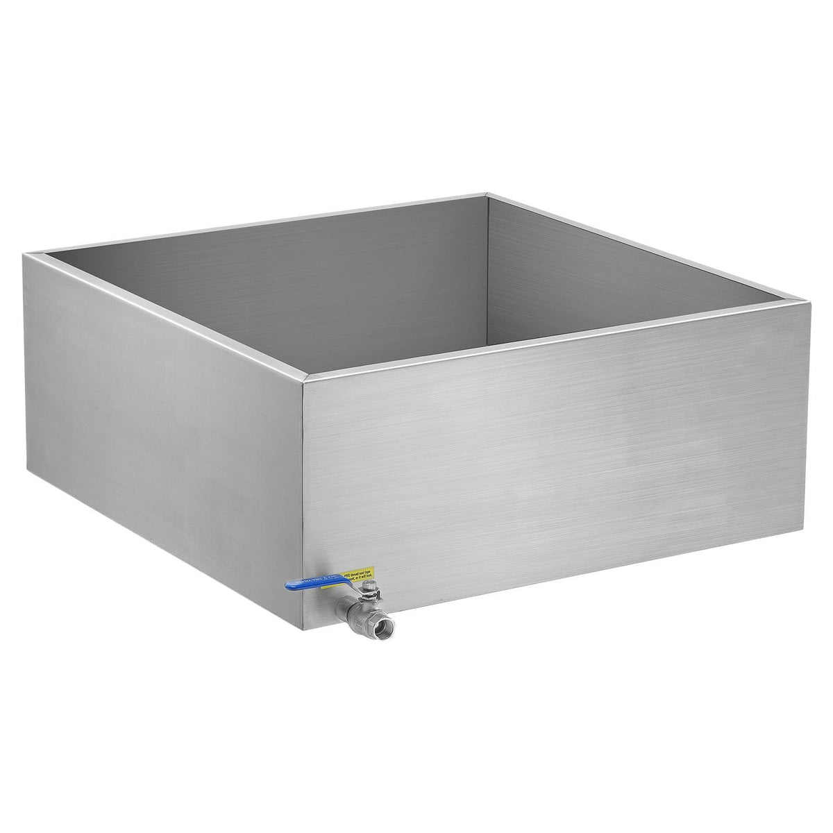Maple Syrup Evaporator Pan, 24.9 Gallon, 362 Cups of 8.8oz Maple Syrup, Flat Evaporator Pan with 1 Valve and 3 Heating Methods, 304 Stainless Steel Maple Syrup Pan for Home, Outdoor