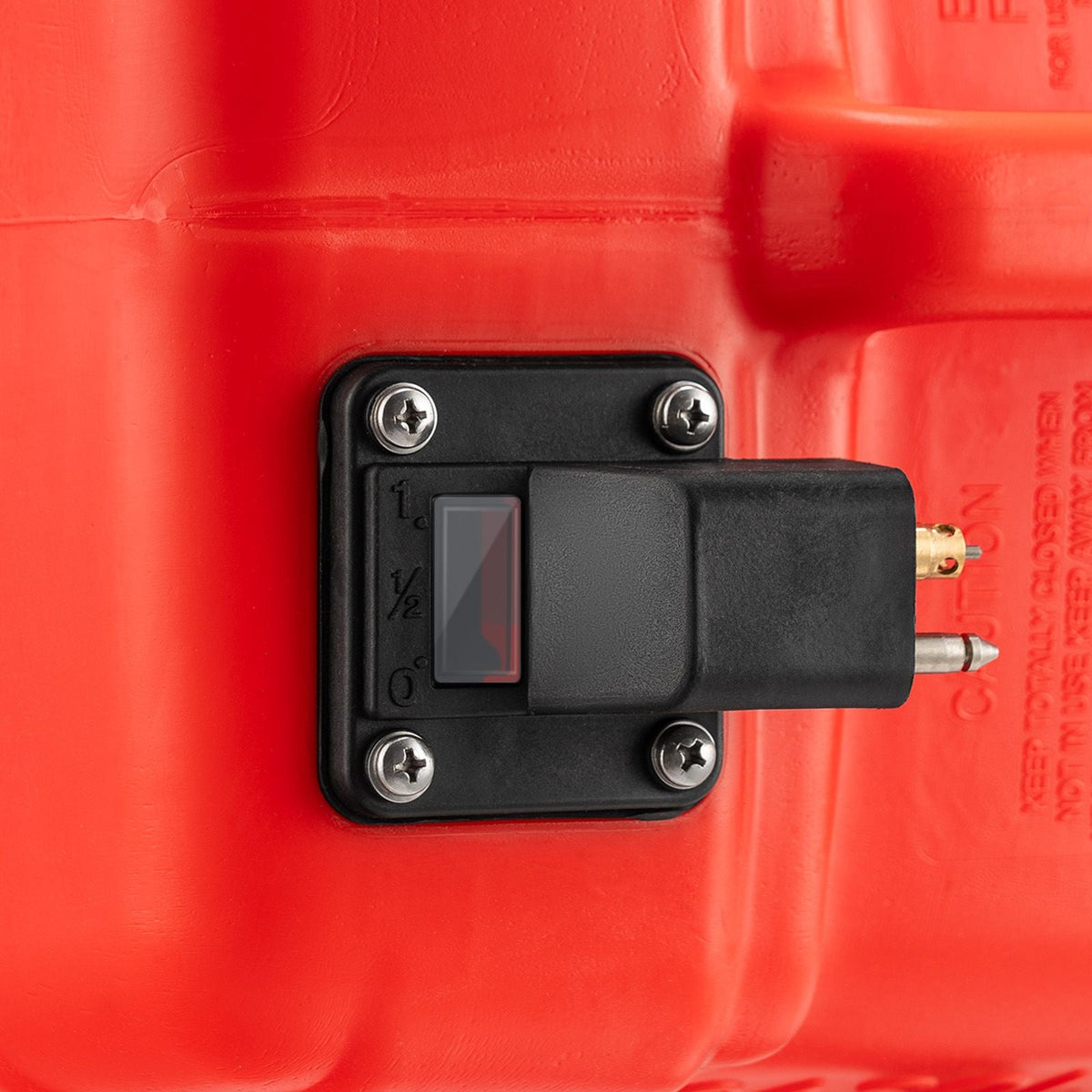 Marine Tank, 6.34-Gallon/24-L Marine Portable Tank Outboard Marine Boat Transfer Tank with 9.8ft Hose, Gauge for Outboard Engine Boats, Yacht, Fishing Boat, Deck Boat, Red