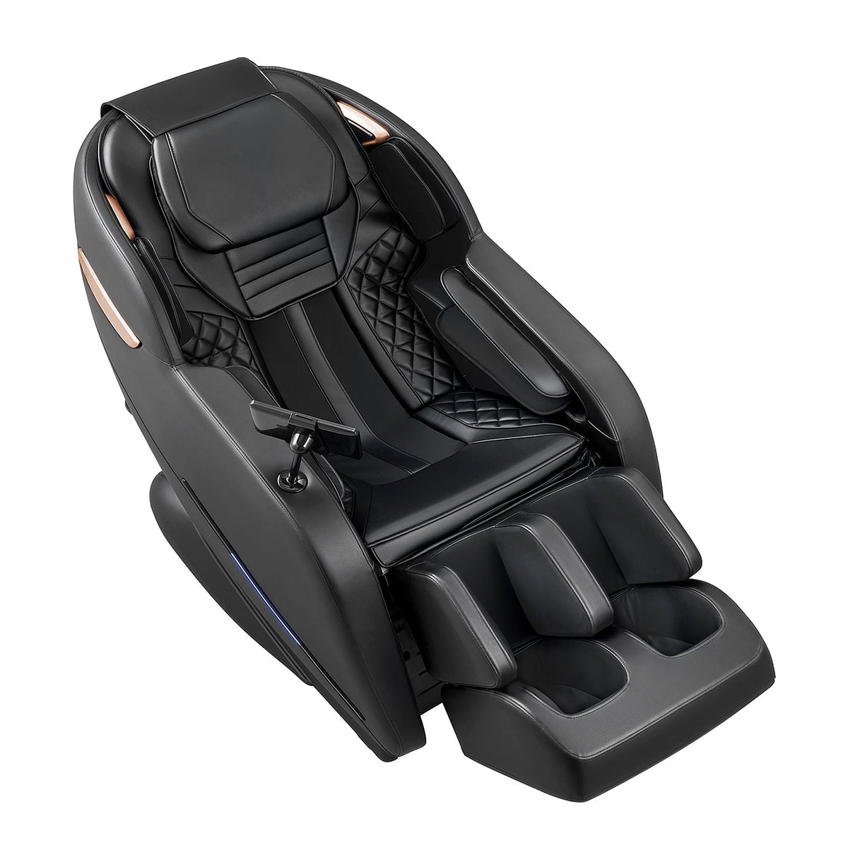 Massage Chair, 3D Zero-Gravity Full Body Massage Chair with Extendable Footrest, Automatic Modes, Airbags, Waist & Leg Heating, Bluetooth Speaker, Touchscreen Control, for Home and Office Use