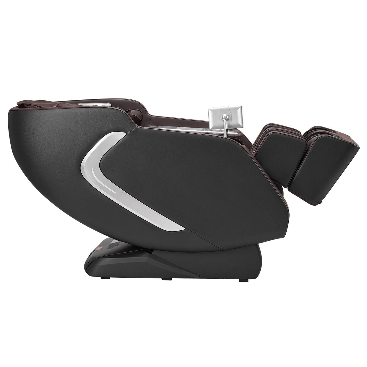 Massage Chair, 4D Full Body Zero Gravity Recliner with SL Track, Yoga Stretch, AI Voice Control, Heat, Foot Roller, Retractable Pedal, 36 Airbags, LCD, Armrest Controls, Rolling Base