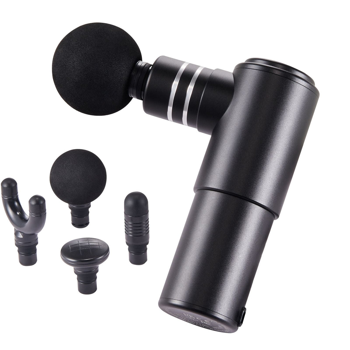 Massage Gun Deep Tissue, Percussion Mini Muscle Massage Gun for Athletes - with 4 Speed Levels & 4 Massage Heads, 12V 2500mAh Batteries, Handheld Massage Gun for Pain Relief, Muscle Relaxation