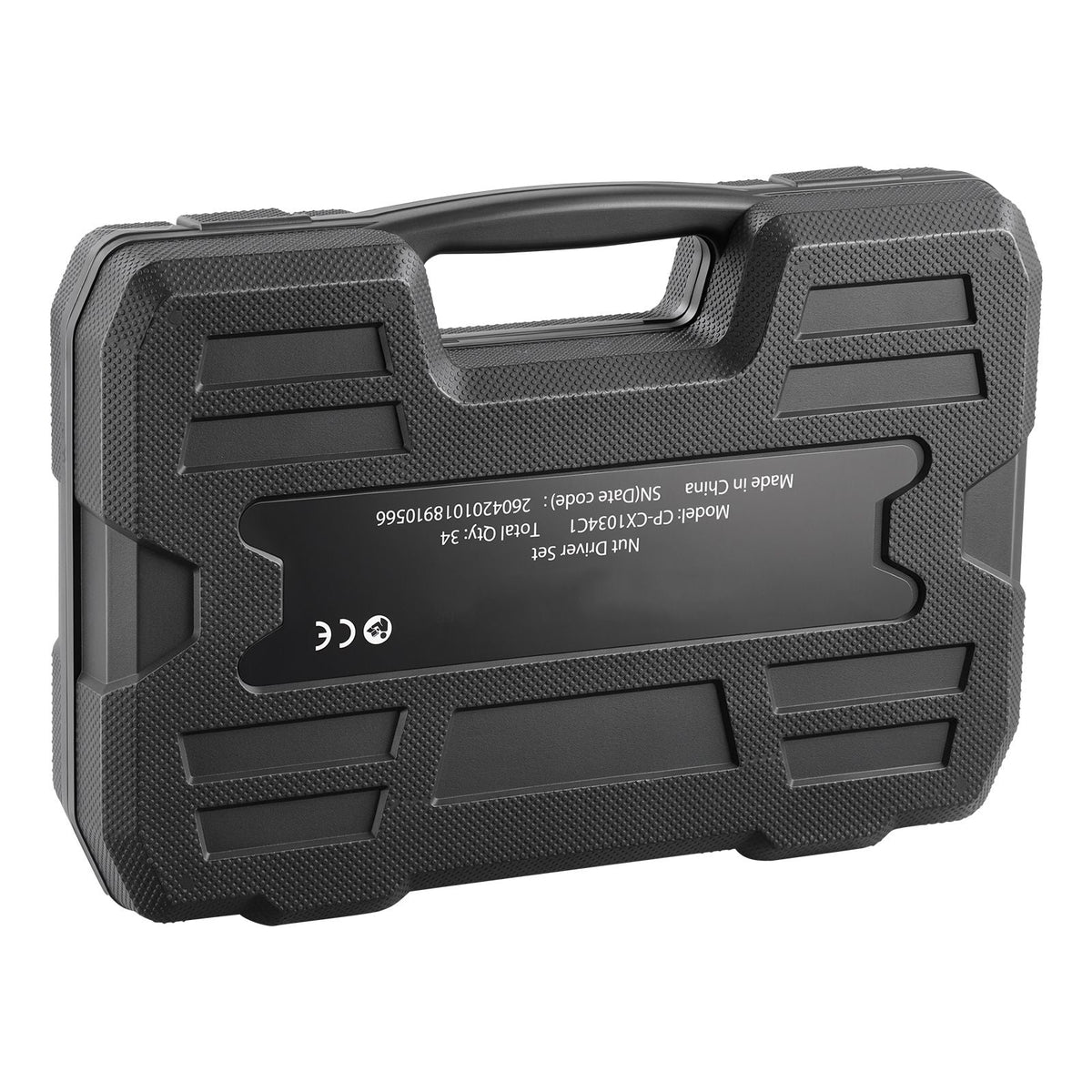 Master Magnetic Impact Nut Driver Set 34-Piece, Metric & SAE Sizes, with Nut Setter, Quick Release Extension, Wing Nut Driver, Storage Box, Versatile for Automotive, Machinery, and DIY Tasks