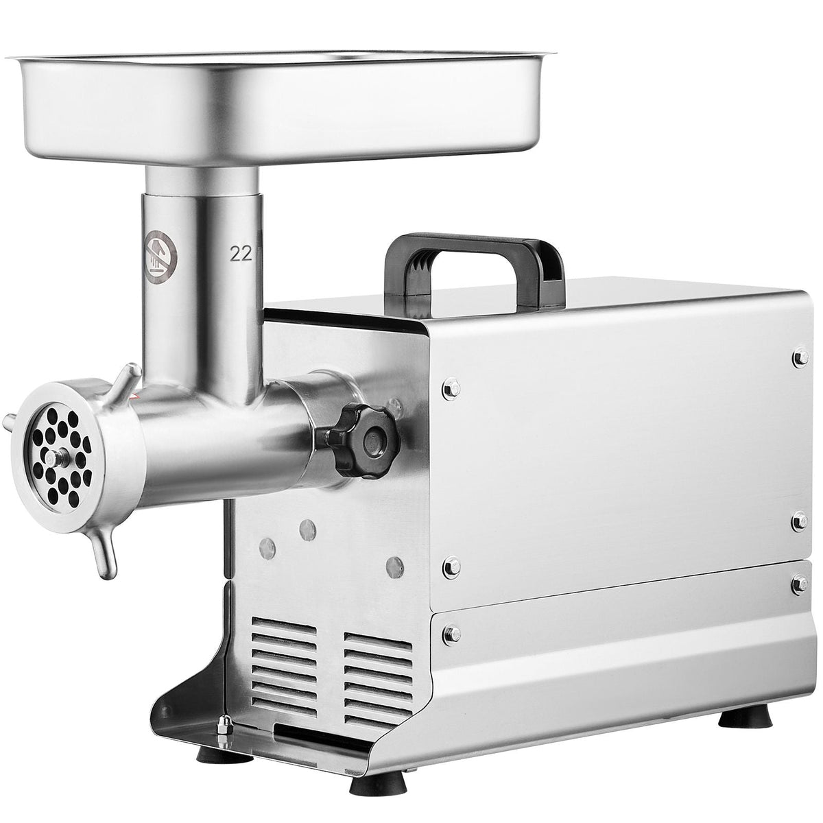 Meat Grinder, 13 Lbs/Min Capacity Electric Meat Grinders with Blade, Grinding Plate, Sausage Maker, Stainless Steel Commercial Meat Mincer for Kitchen Restaurant Butcher Store