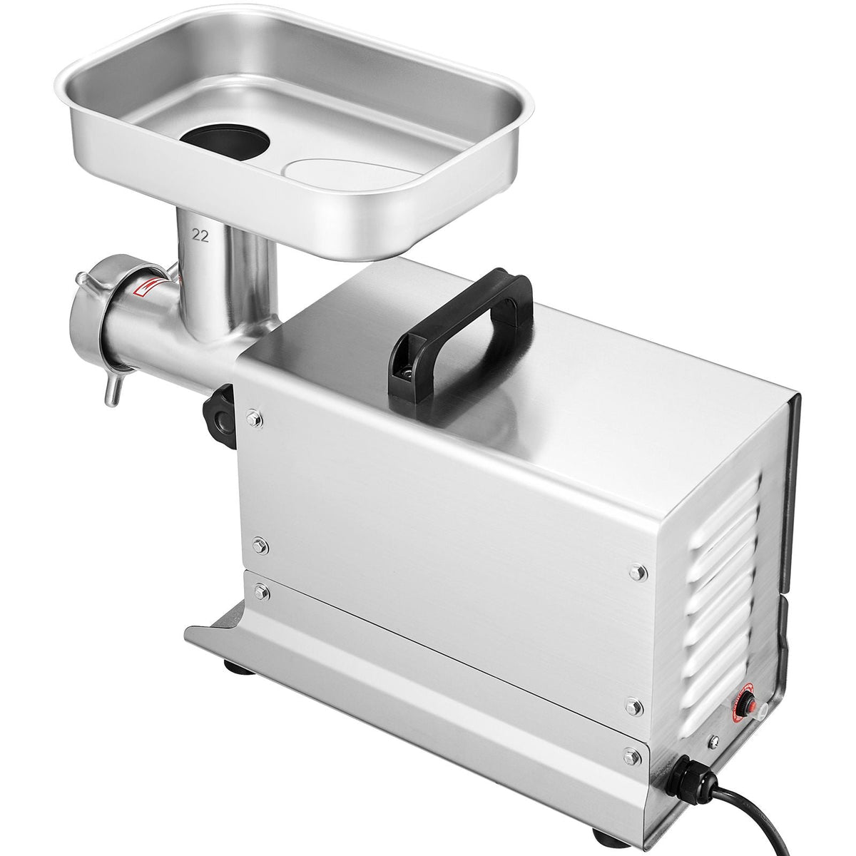 Meat Grinder, 13 Lbs/Min Capacity Electric Meat Grinders with Blade, Grinding Plate, Sausage Maker, Stainless Steel Commercial Meat Mincer for Kitchen Restaurant Butcher Store