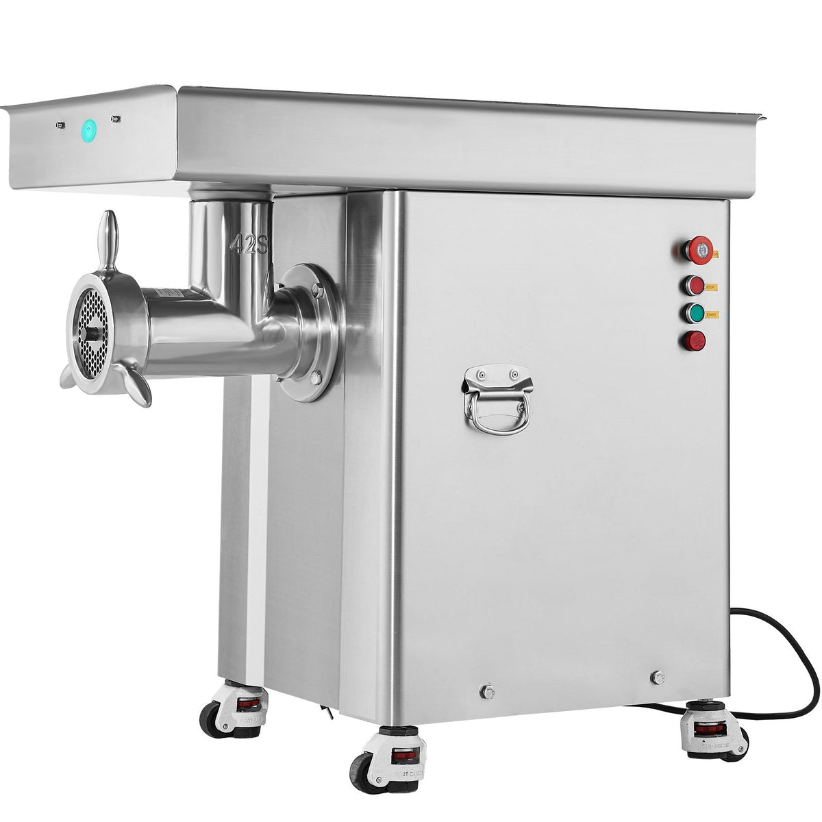 Meat Grinder, 36.7 Lbs/Min Capacity Electric Meat Grinders w/ Blade, Grinding Plate, Sausage Maker, Stainless Steel Commercial Meat Mincer for Kitchen Restaurant Butcher Store