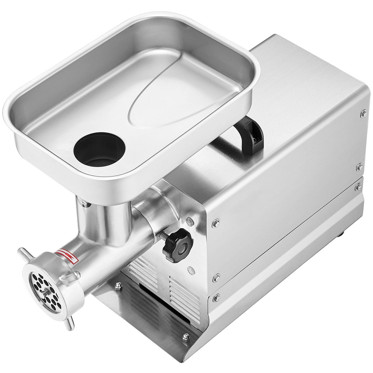 Meat Grinder, 5 Lbs/Min Capacity Electric Meat Grinders with Blade, Grinding Plate, Sausage Maker, Stainless Steel Commercial Meat Mincer for Kitchen Restaurant Butcher Store