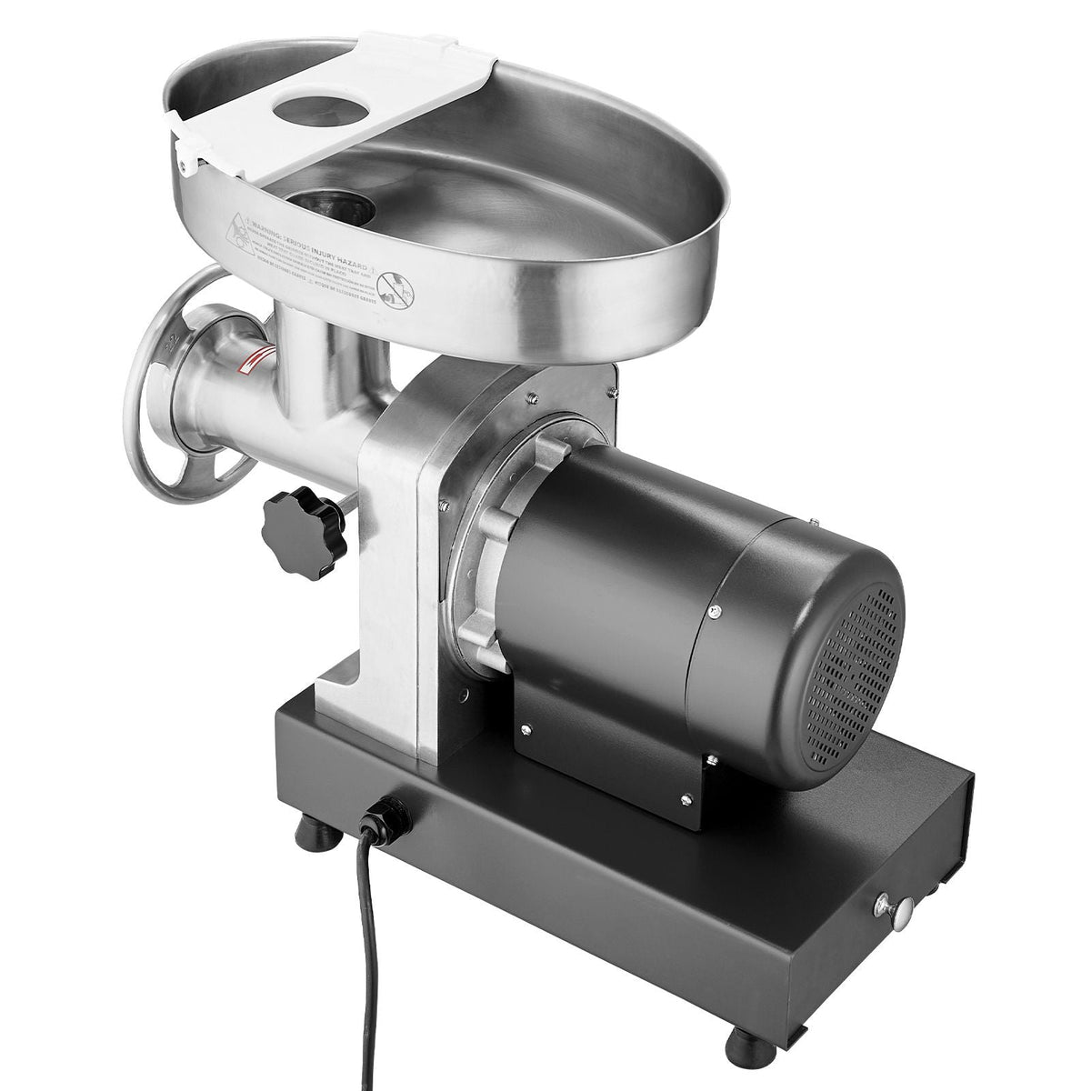 Meat Grinder, 6 Lbs/Min Capacity Electric Meat Grinders with Blade, Grinding Plate, Sausage Maker, Stainless Steel Commercial Meat Mincer for Kitchen Restaurant Butcher Store