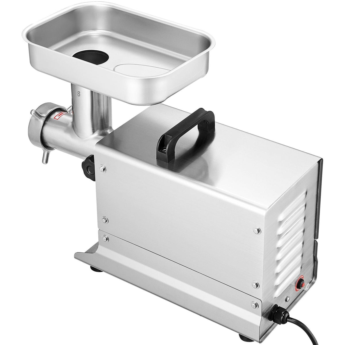 Meat Grinder, 7 Lbs/Min Capacity Electric Meat Grinders with Blade, Grinding Plate, Sausage Maker, Stainless Steel Commercial Meat Mincer for Kitchen Restaurant Butcher Store