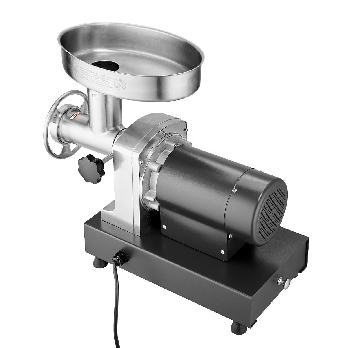 Meat Grinder, 9 Lbs/Min Capacity Electric Meat Grinders with Blade, Grinding Plate, Sausage Maker, Stainless Steel Commercial Meat Mincer for Kitchen Restaurant Butcher Store