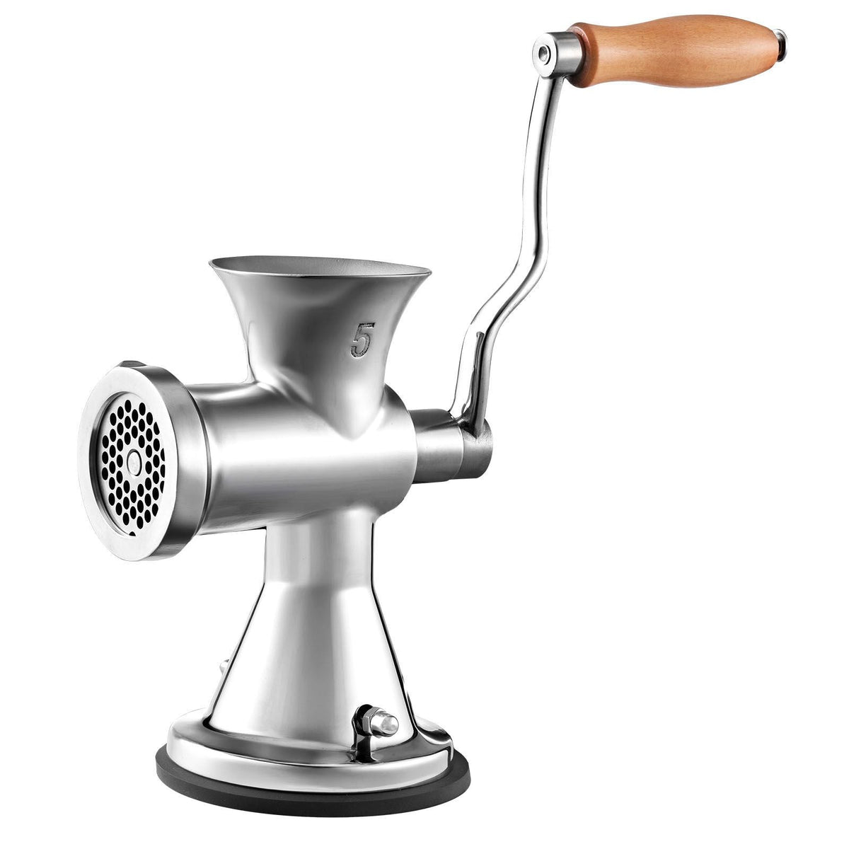 Meat Grinder Manual 304 Stainless Steel Hand Operated Meat Grinder Multifunctional Crank Sausage Maker Coffee Powder Grinder for Household for Beef Chicken Pepper Mushroom Coffee