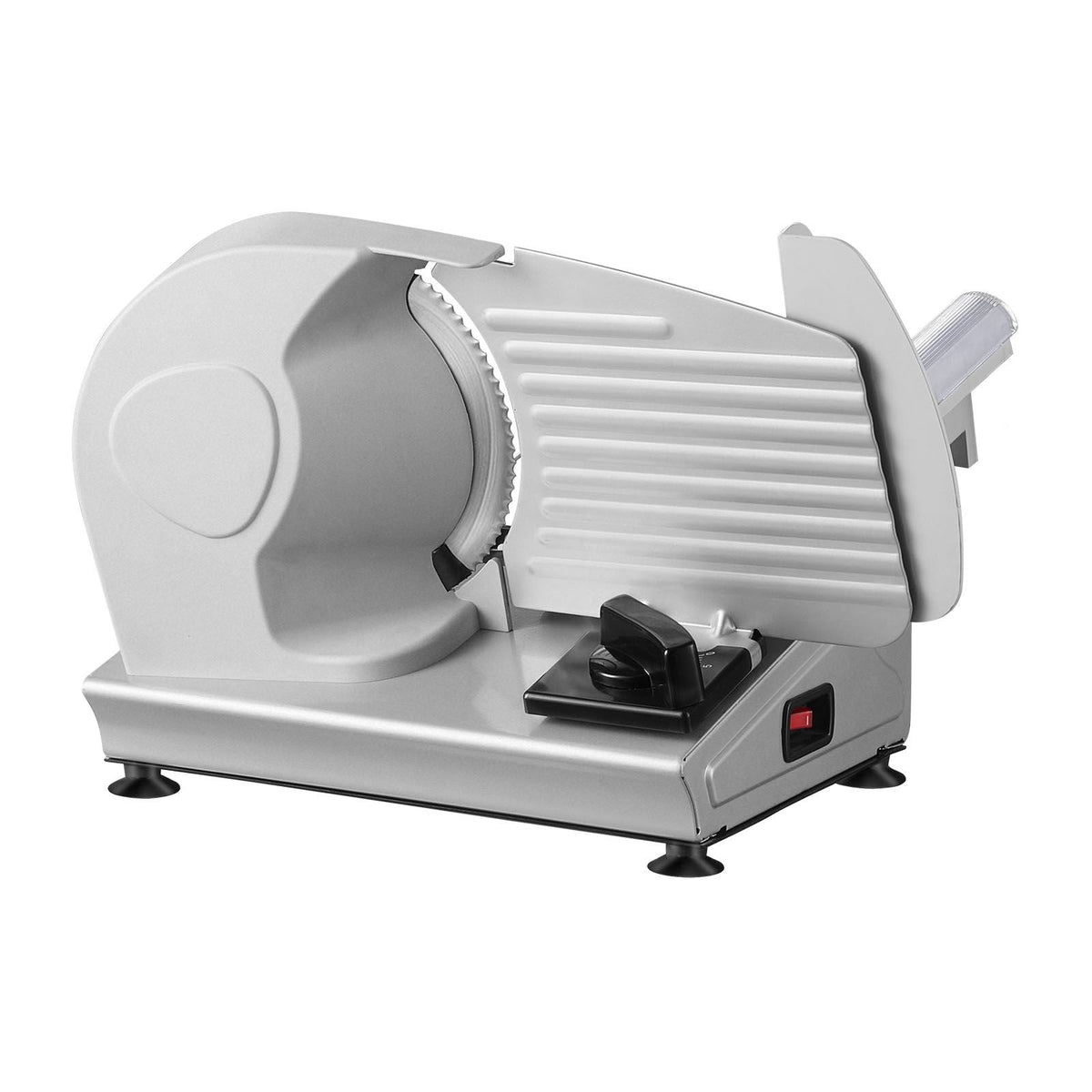 Meat Slicer, 7.5 inch Electric Deli Food Slicer, 180W Meat Cutter with a Premium SUS420 Blade, 0-0.6 inch Adjustable Thickness, Food Slicer Machine for Meat, Hard Bread and Cheese, Home Use