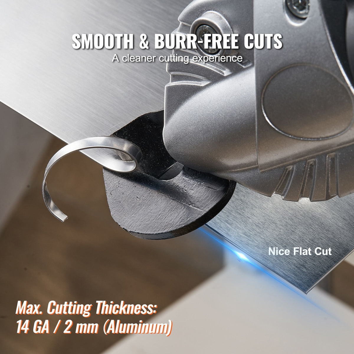 Metal Cutter Drill Attachment, with Metal Shears Attachment, 360 Degree Pivoting Head, Cut Max. 21 GA Stainless Steel 14 GA Aluminum Metal Sheets and 18 GA Galvanized Steel