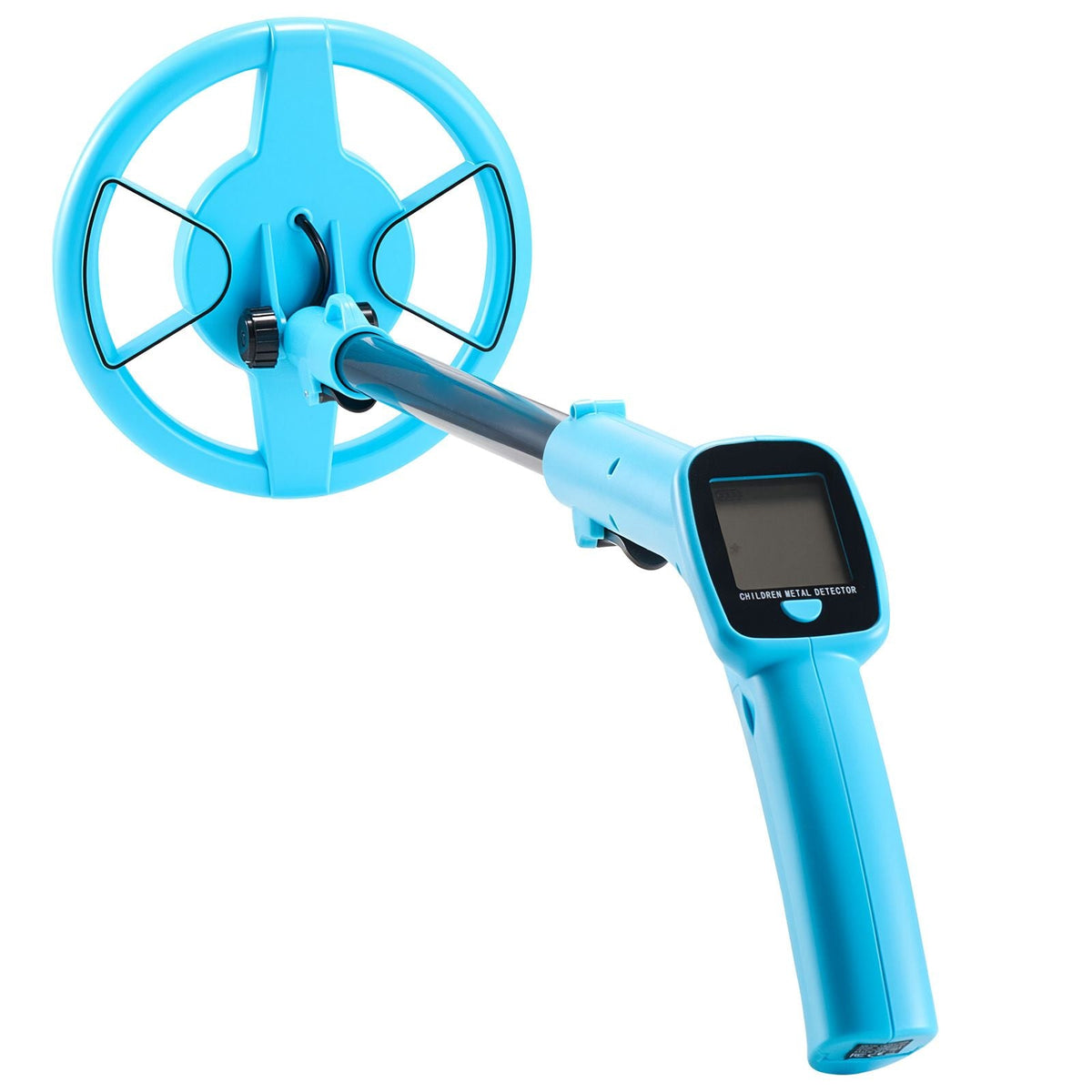 Metal Detector, 4", Lightweight Metal Detector with LCD Display, 6" IP68 Waterproof Search Coil, Adjustable 25.6"-36.6" High Accuracy Gold Detector, Easy to Use, for Detecting Gold Exploration