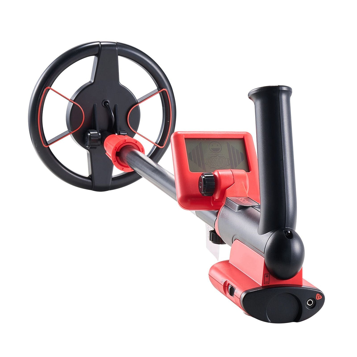 Metal Detector, 6", Lightweight Metal Detector with LCD Display, IP68 Waterproof Search Coil, Adjustable 22.8"-33.8" High Accuracy Gold Detector, Easy to Use, for Detecting Gold Treasure Hunting