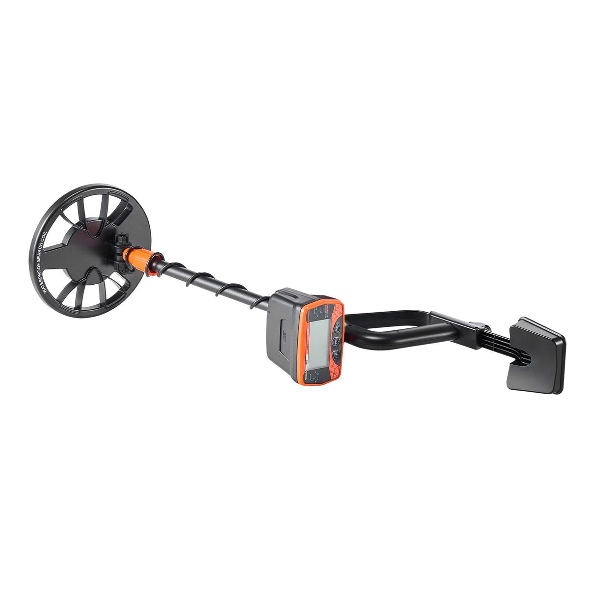 Metal Detector for Adults, 8", Professional High Accuracy Gold Detector, IP68 Waterproof Search Coil with Display, Headphones, 3 Modes, Adjustable Length, for Detecting Gold Treasure Hunting