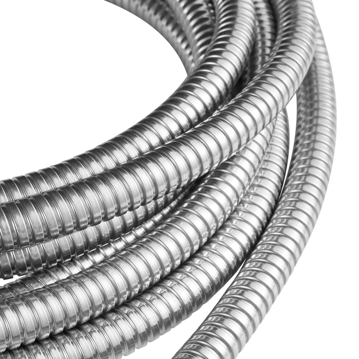 Metal Garden Hose 150 ft, Rust Proof Stainless Steel Water Hose, Heavy Duty Backyard Hose with 10 Function Nozzle, No-Kink & Flexible Water Pipe, Lightweight Metal Hose for Yard, Outdoor