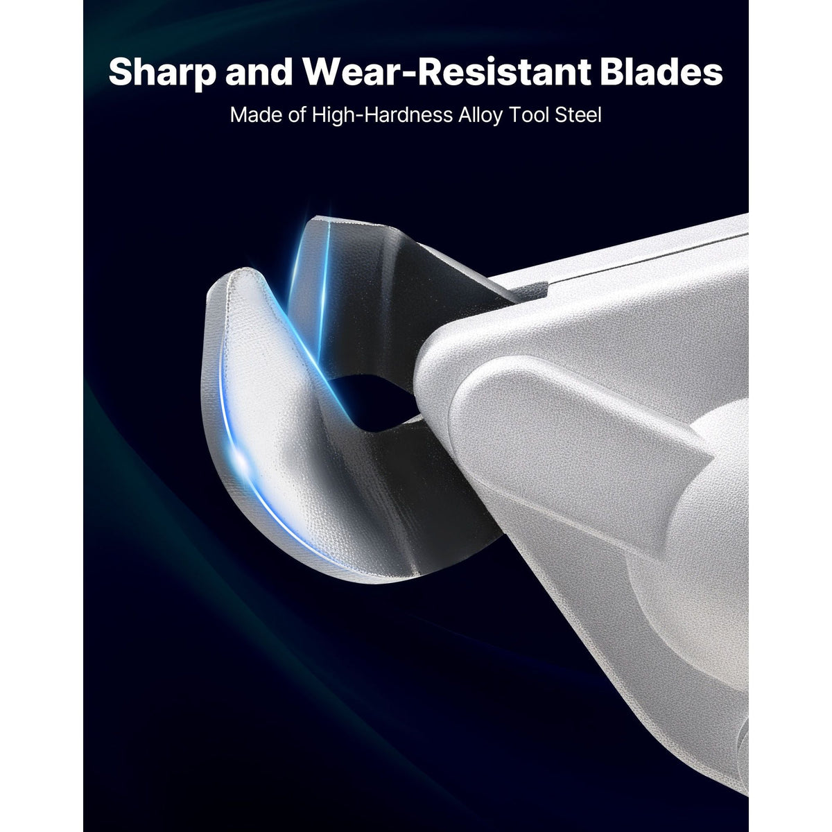 Metal Shear, Cordless Sheet Metal Cutter with 360-Degree Pivoting Head, Double Blades, 110VAC 20VDC, Cuts 18 GA Galvanized Steel, 20 GA Stainless Steel, Aluminum, Plastic, Cardboard, 2800SPM