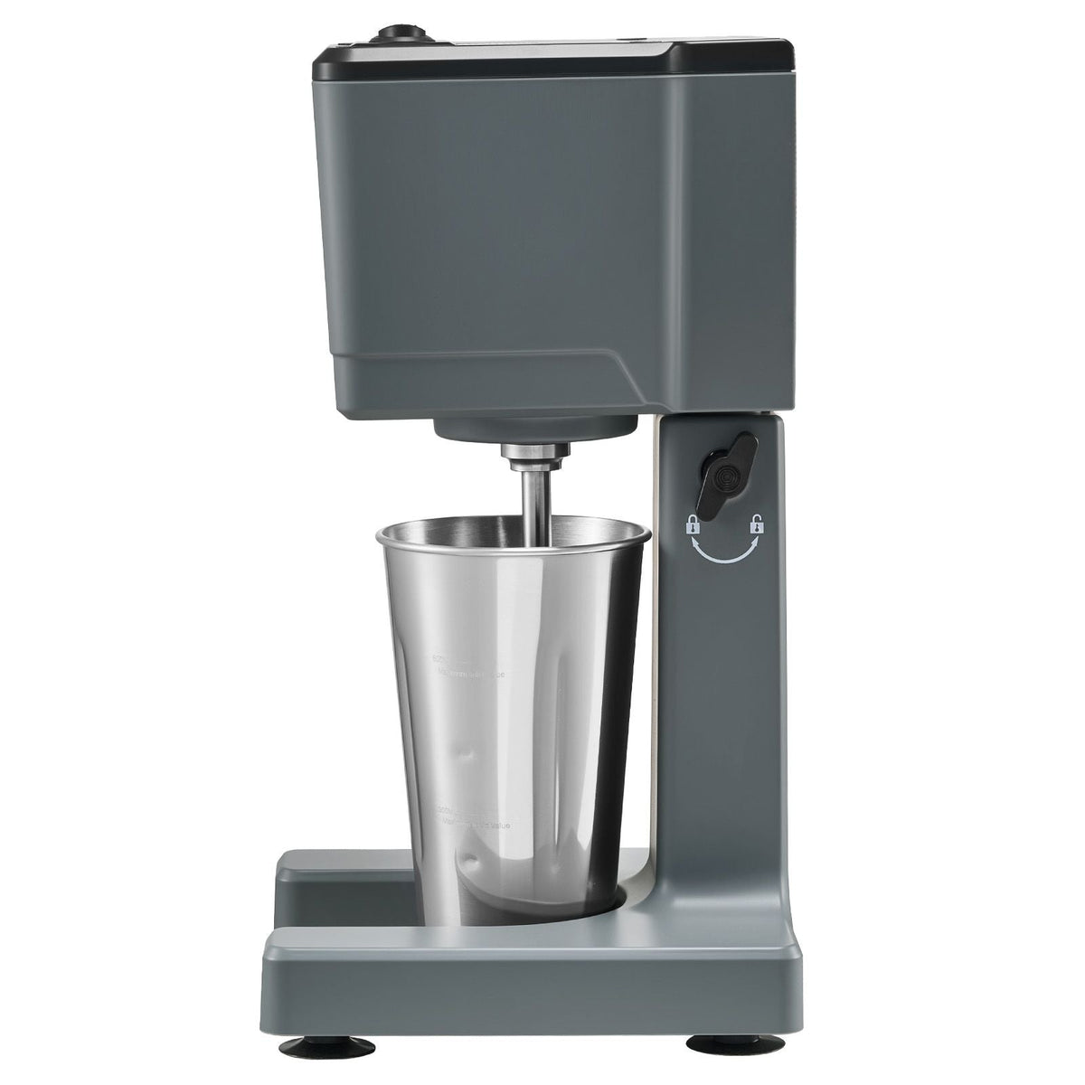 Milkshake Maker, 150W Milk Shake Maker Mixer, Single Head Drink Mixer Blender Machine, Dual-Speed Adjustment Milkshake Blender with Stainless Steel Cup, for Home, Kitchen, Bar & Beverage Shop