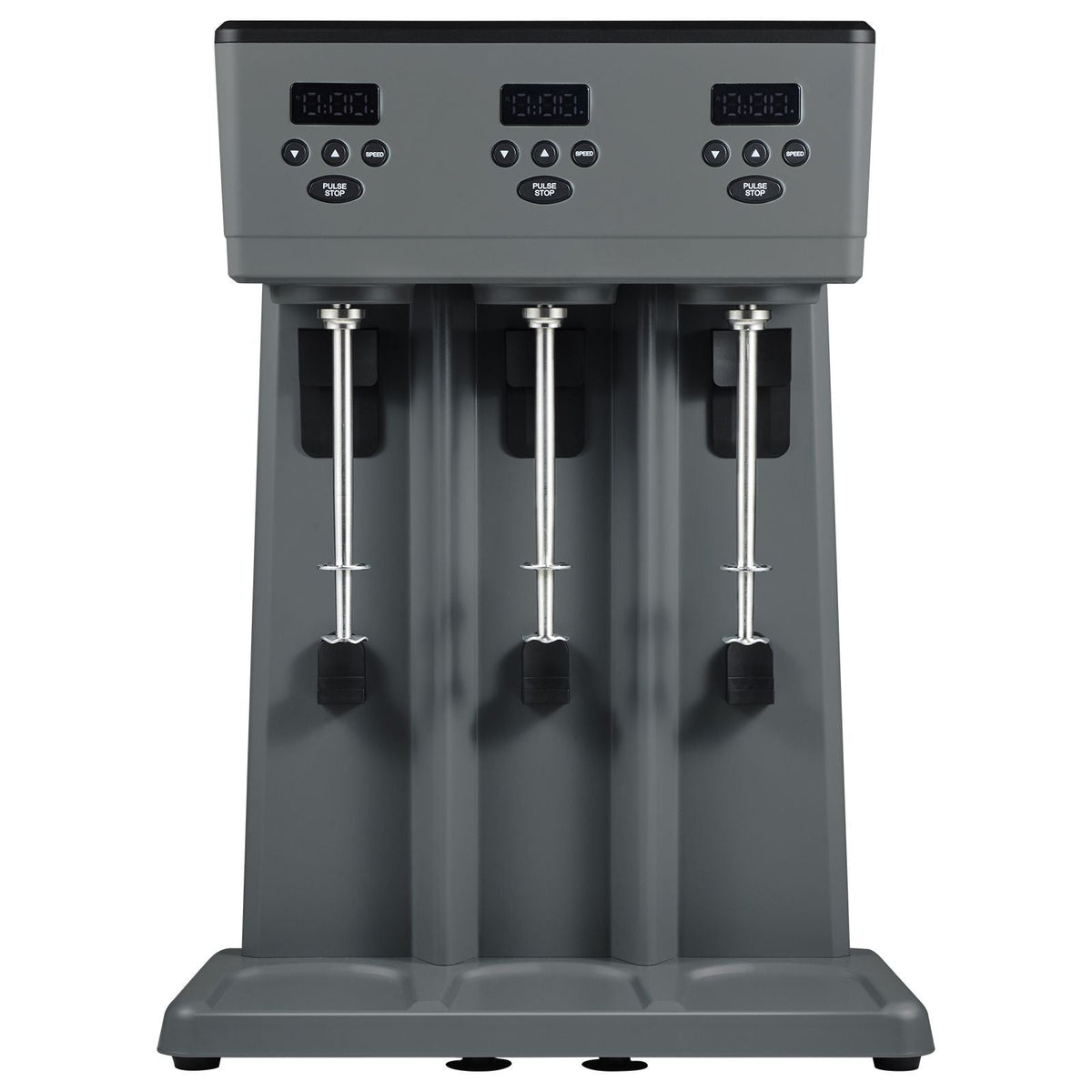 Milkshake Maker, 375W x 3 Electric Milkshake Machine, Commercial Triple Heads Drink Mixer Blender, LED Intelligent Microswitch, 3-Speed Milkshake Mixer with 3 x 820 ml Stainless Steel Cups
