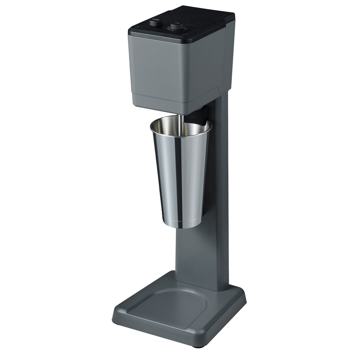 Milkshake Maker Machine, 375W Commercial Milk Shake Maker Mixer, Single Head Drink Mixer Blender Machine, 3-Speed Milkshake Blender with 27.7oz Stainless Steel Cup for Commercial