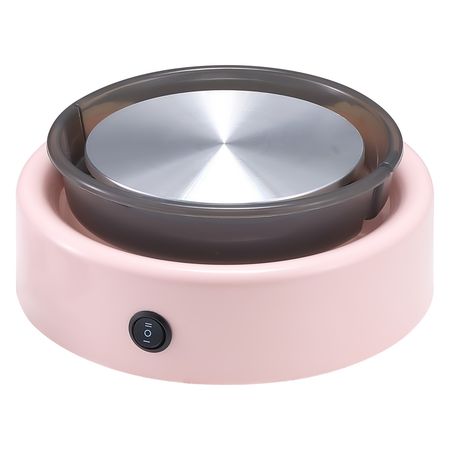 Mini Pottery Wheel, 6 inch Turntable, Forward and Reverse Rotation, Adjustable Speed, Electric Clay Wheel for Kids and Beginners, with Shaping Tools, for Home DIY, Pottery Classes, Pink