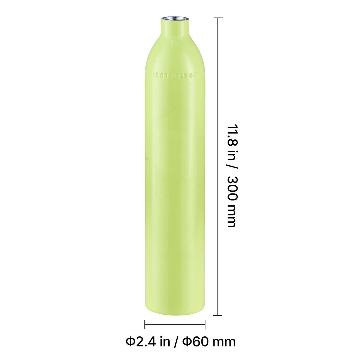 Mini Scuba Tank, 0.5L Portable Diving Tank for Underwater Breathing, Reusable Lung Diving Cylinder up to 10 Minutes Dive Time, Emergency Rescue Pony Bottle with Pump, Bag, Lanyard for Snorkeling