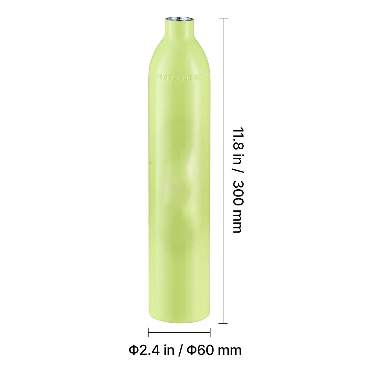 Mini Scuba Tank, 0.5L Portable Diving Tank for Underwater Breathing, Reusable Lung Diving Cylinder up to 10 Minutes Dive Time, Emergency Rescue Pony Bottle with Refill Adapter for Snorkeling