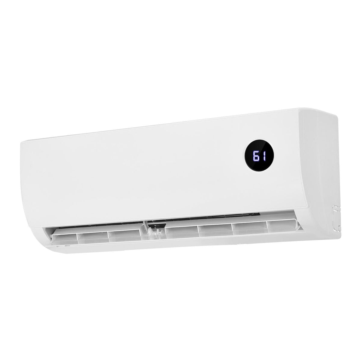 Mini Split Air Conditioner, 12,000 BTU AC / 12,500 BTU Heat, 115V 19 SEER2 High Efficiency Energy Saving, Quiet Inverter System for 750 Sq.Ft Coverage Area, Easy to Maintain, for Home, Office